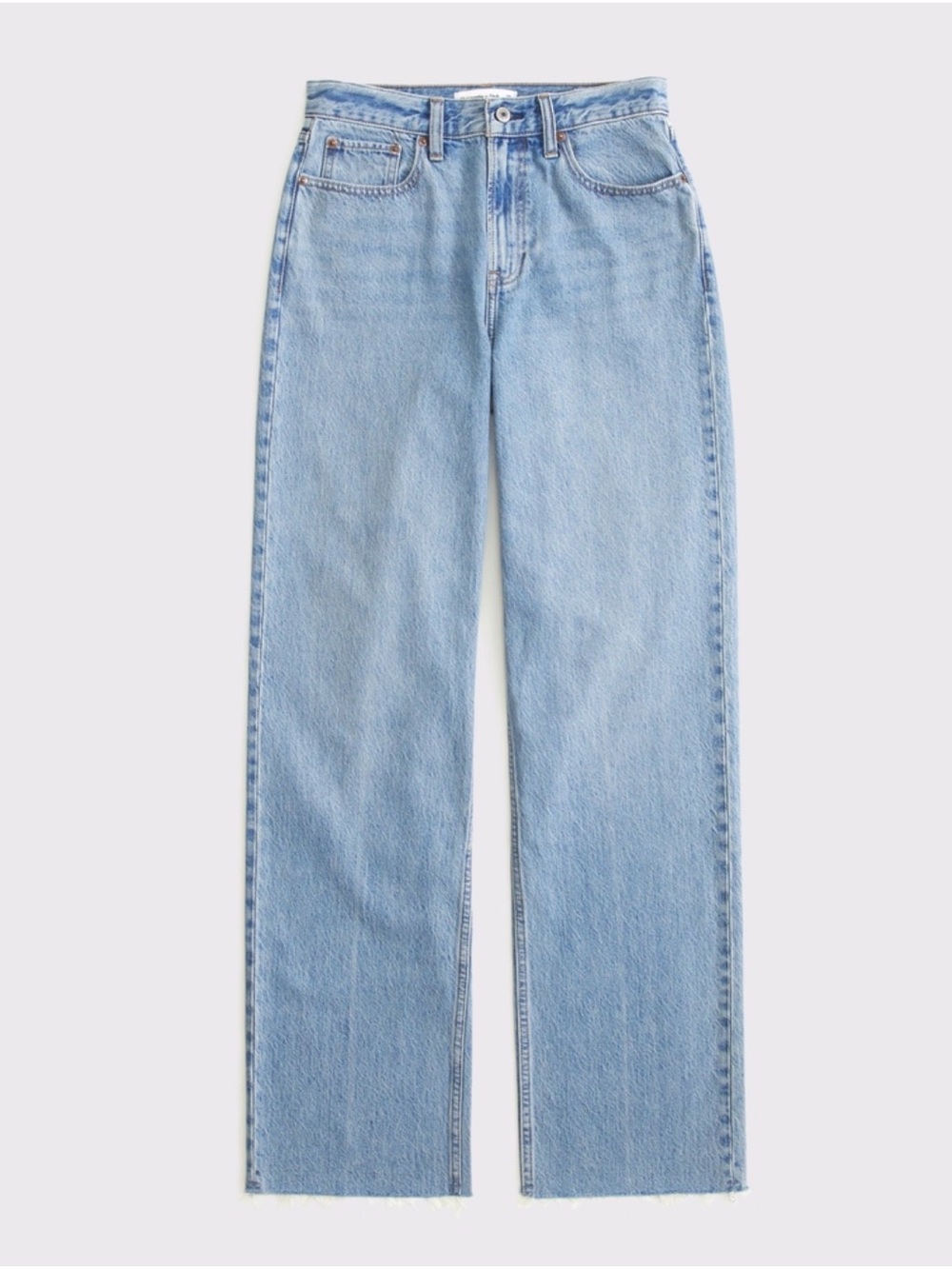 Abercrombie & Fitch Curve Love High Rise Loose Jean